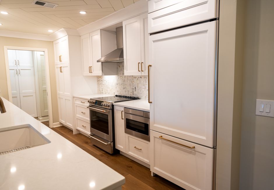 Fully remodeled modern kitchen